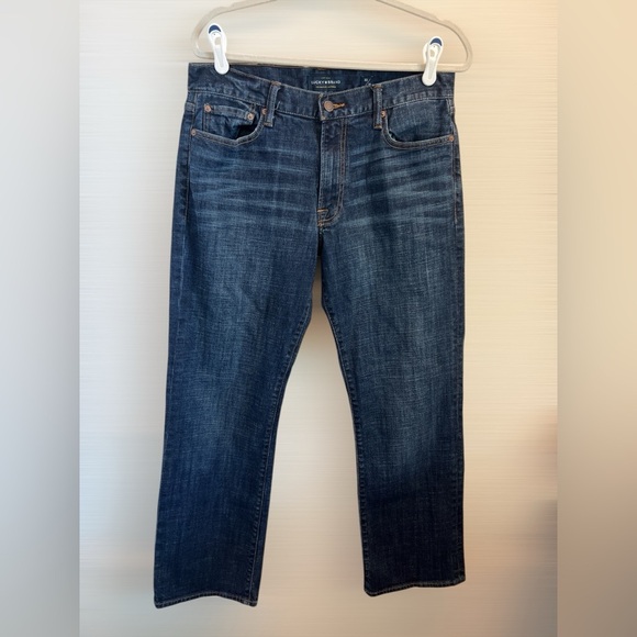 Lucky Brand 361 Vintage Straight Jeans Men’s 32x30 Dark Wash Denim Classic Fit - Picture 3 of 7